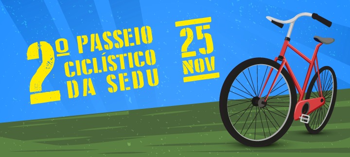 Para participar do passeio ciclístico, os interessados devem se