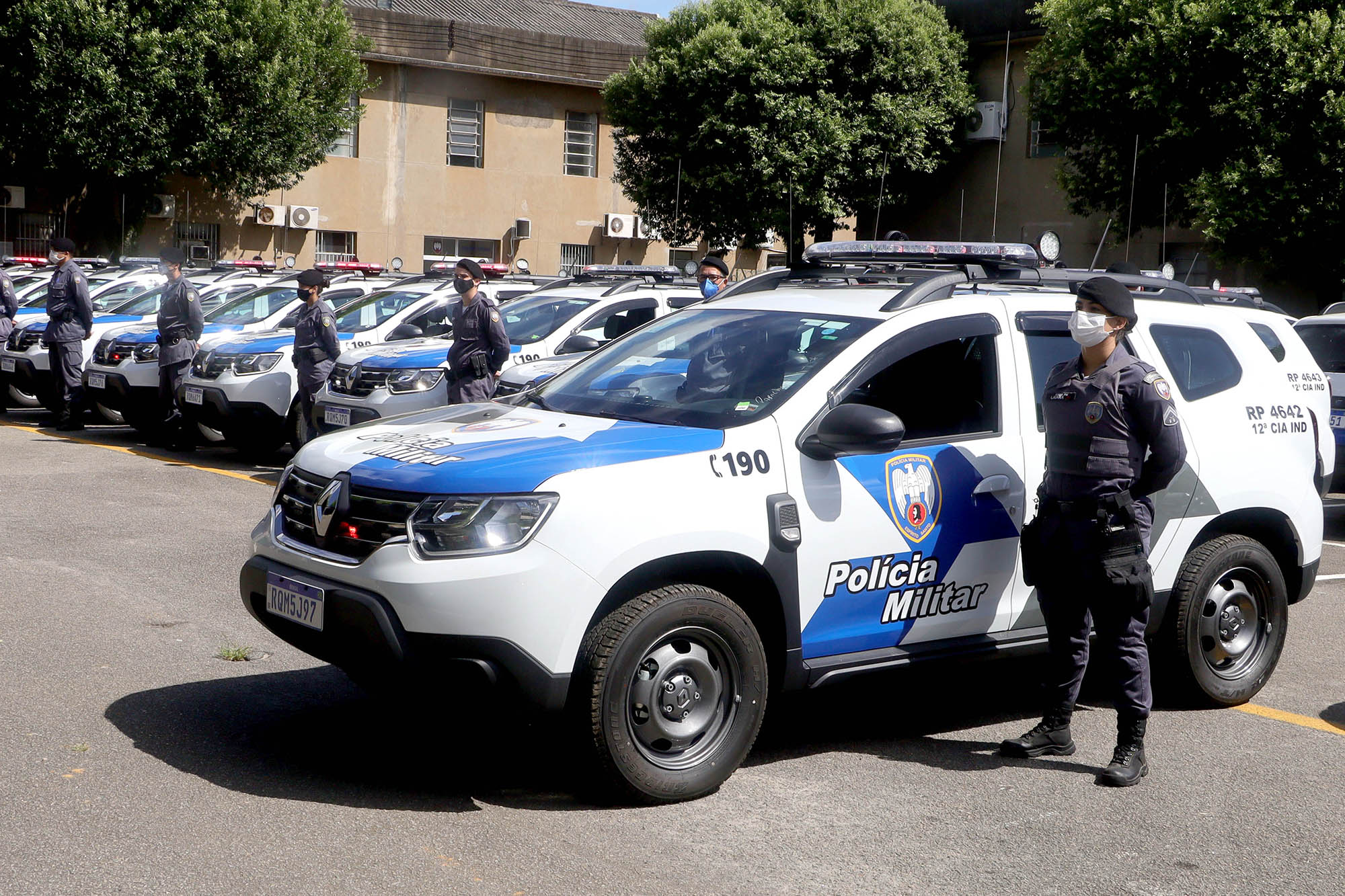 Governo Es Governo Do Estado Entrega 124 Novas Viaturas à Polícia Militar