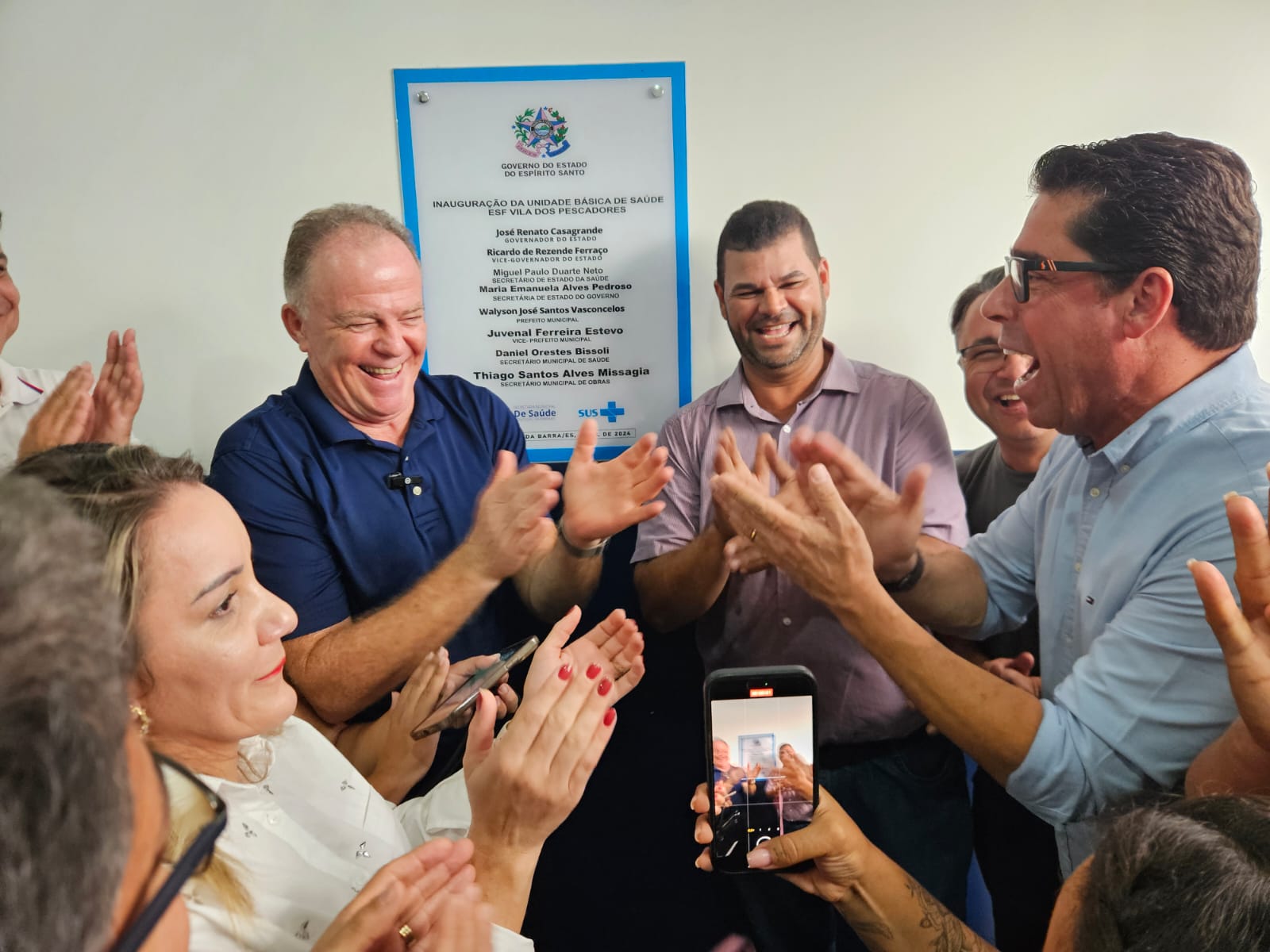 Casagrande inaugura serviços de saúde e anuncia reconstrução de escola em Conceição da Barra 2